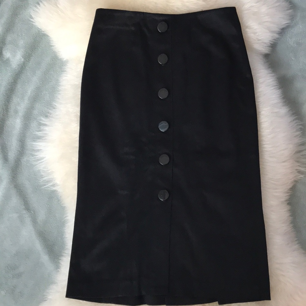 Bebe black pencil skirt